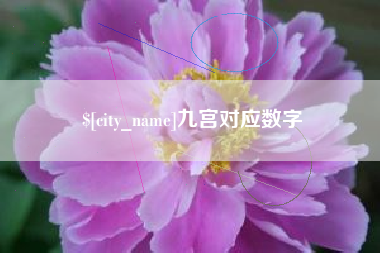 海东九宫对应数字