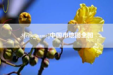 海东中国市地图全图