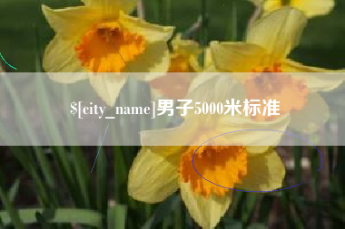 海东男子5000米标准