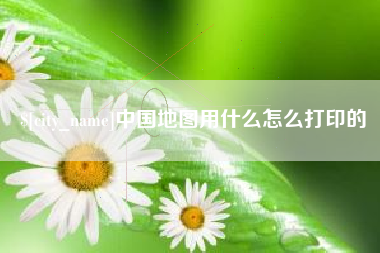 海东中国地图用什么怎么打印的