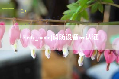 海东消防设备ccc认证