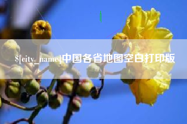 海东中国各省地图空白打印版