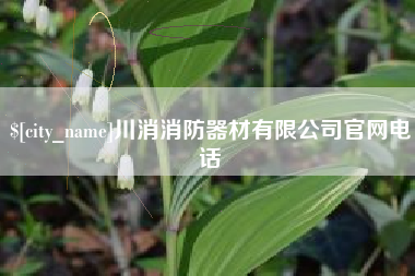 海东川消消防器材有限公司官网电话