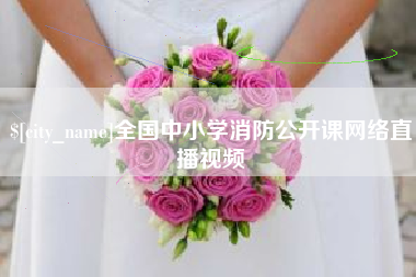 海东全国中小学消防公开课网络直播视频
