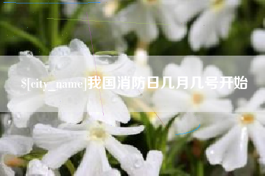海东我国消防日几月几号开始