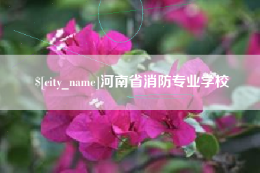 海东河南省消防专业学校