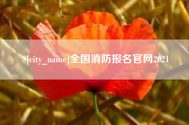 海东全国消防报名官网2021